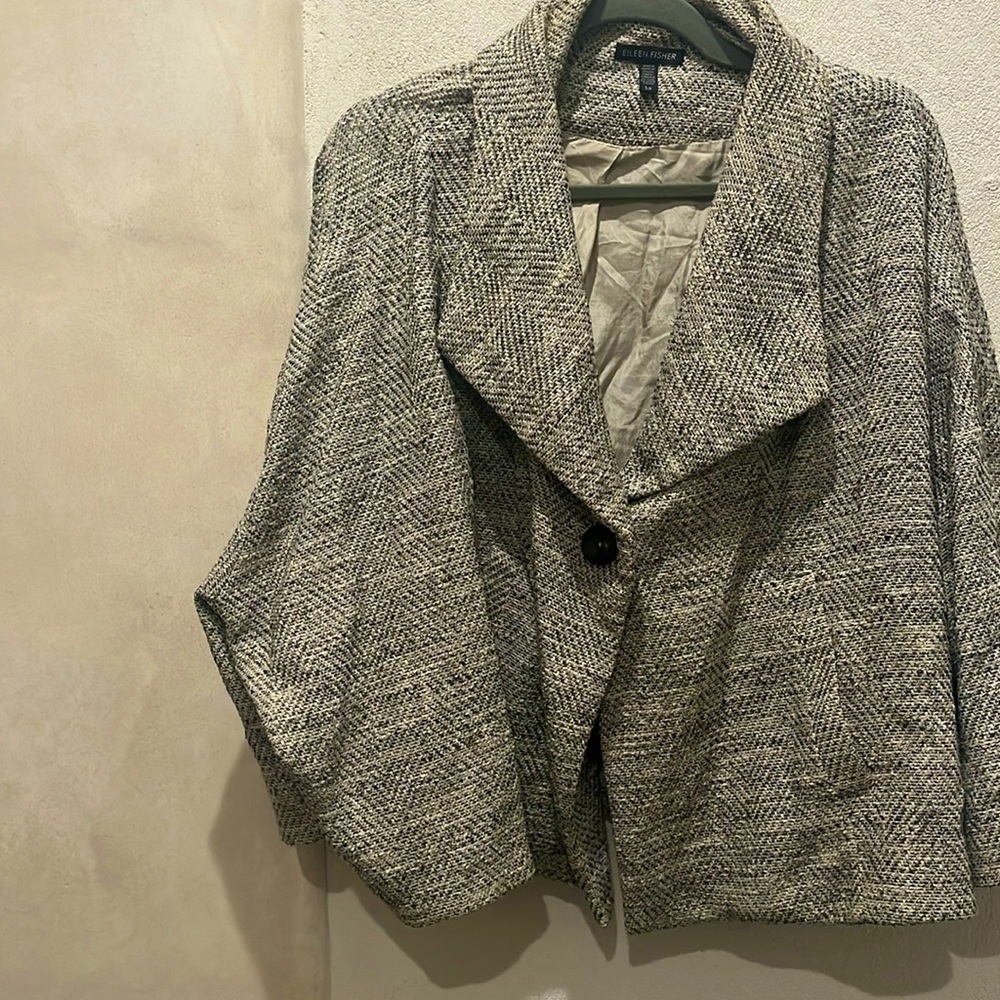Eileen Fisher A-line Coat